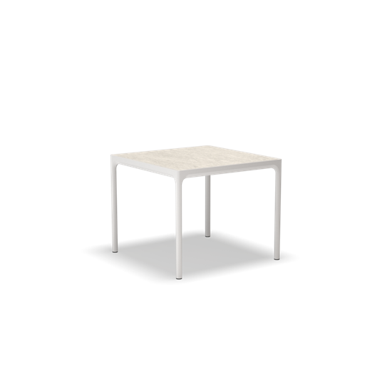 HOUE - FOUR Table repas carrée 90x90cm (2 coloris disponibles)