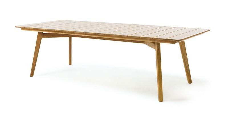 ETHIMO KNIT Table rectangulaire XL 263X110cm - Teck