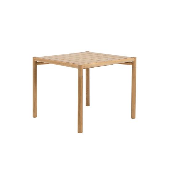 ETHIMO KILT Table repas carr&#233;e 91cmX91cm Teck